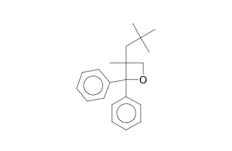 3-(2,2-dimethylpropyl)-3-methyl-2,2-diphenyl-oxetane