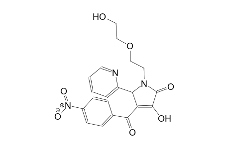 3-hydroxy-1-[2-(2-hydroxyethoxy)ethyl]-4-(4-nitrobenzoyl)-5-(2-pyridinyl)-1,5-dihydro-2H-pyrrol-2-one