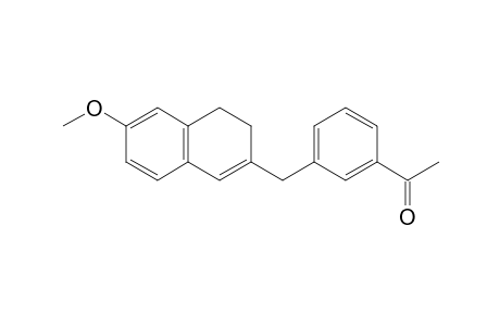 2-(3'-Acetylbenzyl)-6-methoxy-3,4-dihydronaphthalene