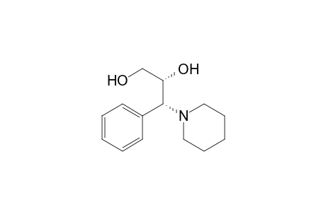 (2R,3R)-3-phenyl-3-(1-piperidinyl)propane-1,2-diol