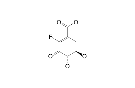 (4S,5R)-2-FLUORO-4,5-DIHYDROXY-3-OXOCYCLOHEX-1-ENE-CARBOXYLIC-ACID