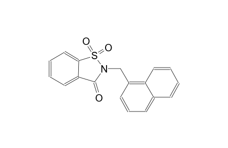 2-(1-naphthylmethyl)-1,2-benzisothiazol-3(2H)-one 1,1-dioxide