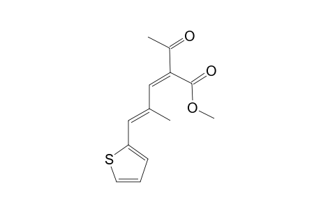 Z-ALPHA-ACETYL-GAMMA-METHYL-DELTA-(2-THIENYL)-BUTADIENECARBOXYLIC_ACID_METHYLESTER