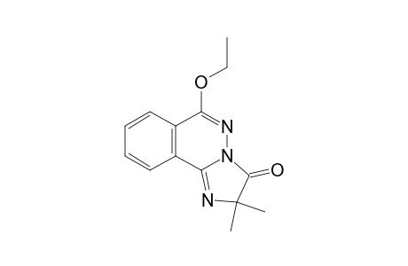 Imidazo[2,1-a]phthalazin-3(2H)-one, 6-ethoxy-2,2-dimethyl-