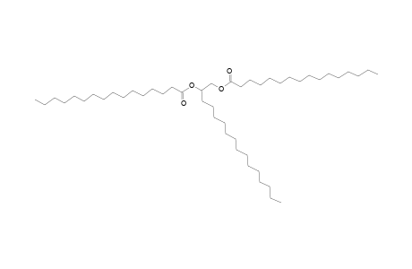 Hexadecanoic acid, 1-tetradecyl-1,2-ethanediyl ester