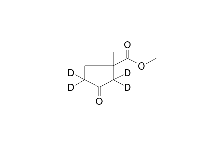 Methyl 2,2,4,4-Tetradeutero-1-methyl-3-oxocyclopentanecarboxylate