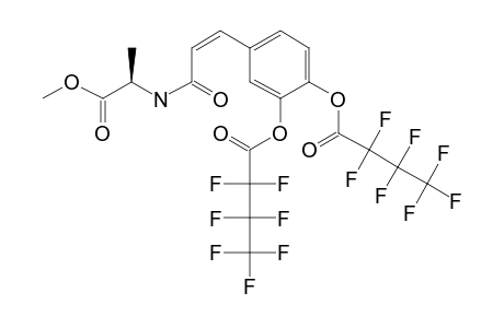 Cay10487, o,o'-bis(heptafluorobutyryl)-