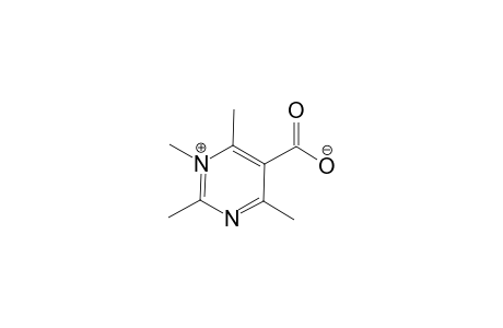 1,2,4,6-tetramethyl-5-pyrimidin-1-iumcarboxylate