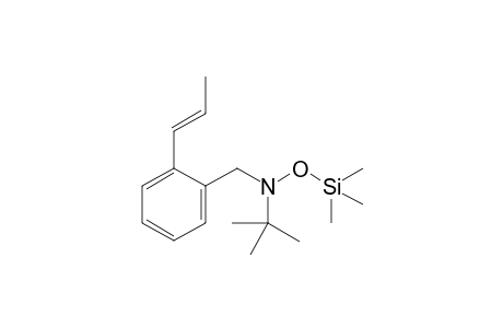 N-[(Trimethylsilyl)oxy]-N-(1,1-dimethylethyl)-.alpha.-2-propenylbenzanemethanamine