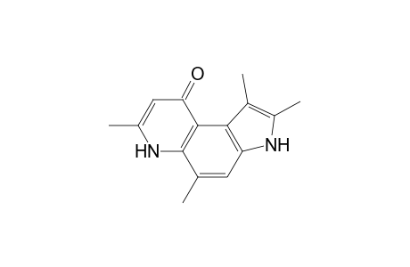 1,2,5,7-Tetramethyl-3,6-dihydro-9H-pyrrolo[3,2-f]quinolin-9-one