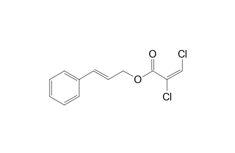 (E)-3'-Phenyl-2'-propenyl (E)-2,3-Dichloro-2-propenoate