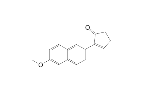 2-(6-Methoxy-2-naphthyl)cyclopenten-1-one