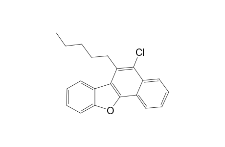 5-Chloro-6-pentylbenzo[b]naphtho[2,1-d]furan