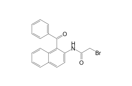 2-Bromanyl-N-[1-(phenylcarbonyl)naphthalen-2-yl]ethanamide