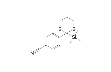 2-(4-Cyanophenyl)-2-trimethylsilyl-1,3-dithiane
