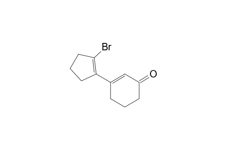 3-(2-bromocyclopent-1-en-1-yl)cyclohex-3-enone