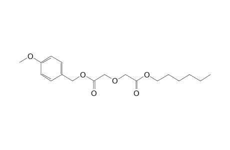 Diglycolic acid, hexyl 4-methoxybenzyl ester