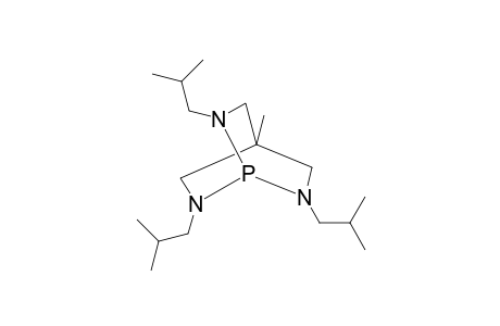 4-methyl-2,6,7-tris(2-methylpropyl)-2,6,7-triaza-1-phosphabicyclo[2.2.2]octane