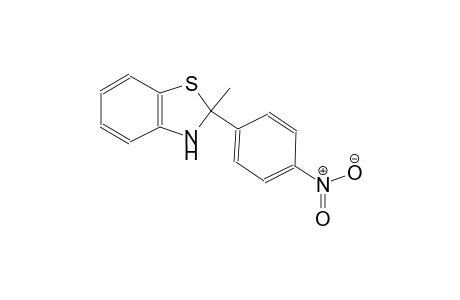 2-Methyl-2-(4-nitrophenyl)-2,3-dihydro-1,3-benzothiazole