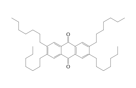 2,3,6,7-tetra-n-heptyl-9,10-anthraquinone