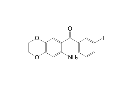 Methanone, (7-amino-2,3-dihydro-1,4-benzodioxin-6-yl)(3-iodophenyl)-