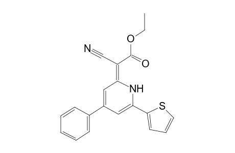 Ethyl (Z)-2-cyano-2-[4-phenyl-6-(thiophen-2-yl)pyridin-2(1H)-ylidene]acetate