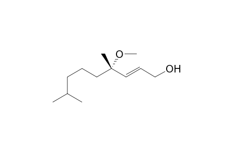 (E)-(S)-4-Methoxy-4,8-dimethyl-non-2-en-1-ol