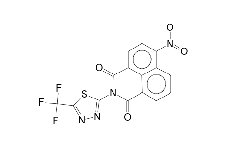 6-Nitro-2-[5-(trifluoromethyl)-1,3,4-thiadiazol-2-yl]-1H-benzo[de]isoquinoline-1,3(2H)-dione