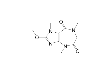 2-METHOXY-1,4,7-TRIMETHYL-4,5,7,8-TETRAHYDROO-6H-IMIDAZO[4,5-E][1,4]-DIAZEPIN-5,8-DIONE