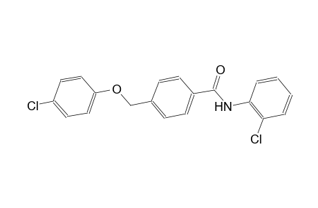 4-[(4-chlorophenoxy)methyl]-N-(2-chlorophenyl)benzamide