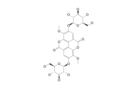 3,3'-DI-O-METHYLELLAGIC-ACID-4,4'-DI-O-BETA-GLUCOPYRANOSIDE