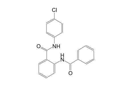 2-(benzoylamino)-N-(4-chlorophenyl)benzamide