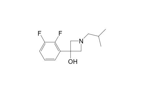 3-(2,3-difluorophenyl)-1-isobutylazetidin-3-ol
