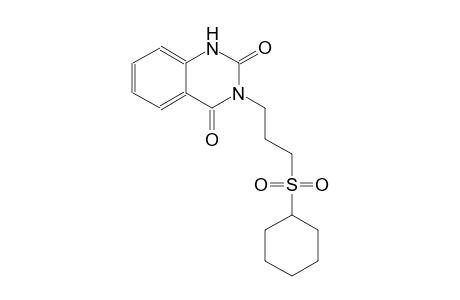2,4(1H,3H)-quinazolinedione, 3-[3-(cyclohexylsulfonyl)propyl]-