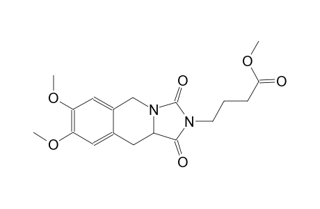 imidazo[1,5-b]isoquinoline-2-butanoic acid, 1,2,3,5,10,10a-hexahydro-7,8-dimethoxy-1,3-dioxo-, methyl ester