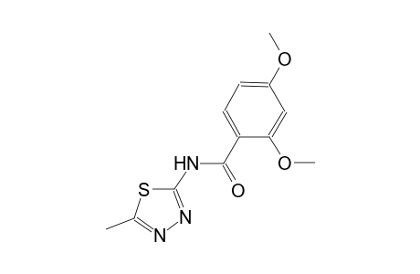 2,4-dimethoxy-N-(5-methyl-1,3,4-thiadiazol-2-yl)benzamide