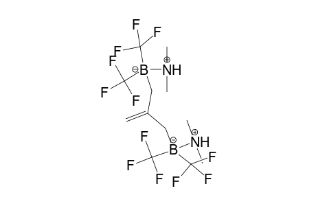 Ethene, 1,1-bis[dimethylamine(N-B)bis(trifluoromethylboryl)methyl]-