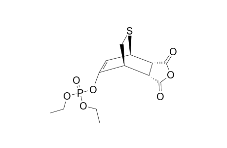 (1R*,4R*,5R*,6S*)-8-DIETHYLPHOSPHORYLOXY-2-THIABICYCLO-[2.2.2]-OCT-7-ENE-5,6-DICARBOXYLIC-ACID-ANIHIDRIDE