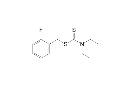 N,N-diethylcarbamodithioate (2-fluorobenzyl) ester