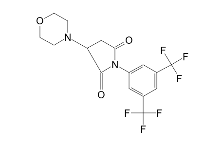 N-(alpha,alpha,alpha,alpha',alpha',alpha'-hexafluoro-3,5-xylyl)-2-morpholinosuccinimide