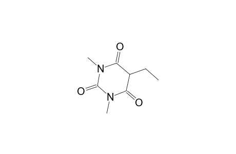 2,4,6(1H,3H,5H)-Pyrimidinetrione, 5-ethyl-1,3-dimethyl-