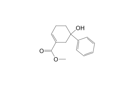 1-Cyclohexene-1-carboxylic acid, 5-hydroxy-5-phenyl-, methyl ester