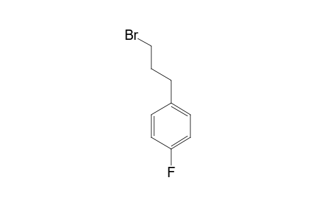 Benzene, 1-(3-bromopropyl)-4-fluoro-