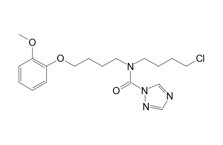 1H-1,2,4-Triazole-1-carboxamide, N-(4-chlorobutyl)-N-[4-(2-methoxyphenoxy)butyl]-