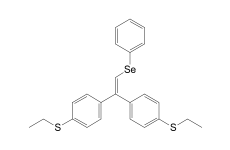 1,1-Bis(4-(ethylthio)phenyl)-2-(phenylseleno)ethylene
