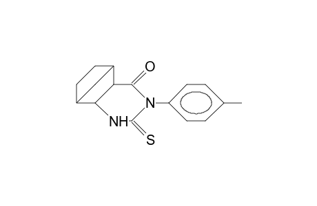 3-(Para-methylphenyl)-2-thioxo-2,3,R-4a,cis-5,6,7,cis-8,cis-8a-octahydro-5,8-methanoquinazolin-4(1H)-one