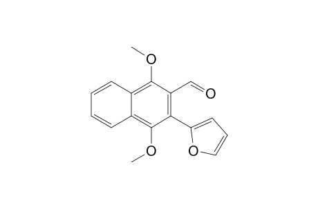 3-(2-Furyl)-1,4-dimethoxynaphthalene-2-carboxaldehyde