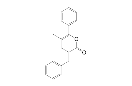 3-Benzyl-5-methyl-6-phenyl-3,4-dihydro-2H-pyran-2-one