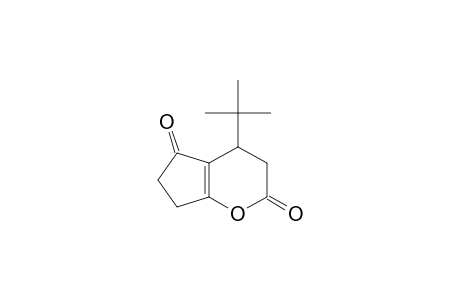 Cyclopenta[b]pyran-2,5-dione, 4-(1,1-dimethylethyl)-3,4,6,7-tetrahydro-