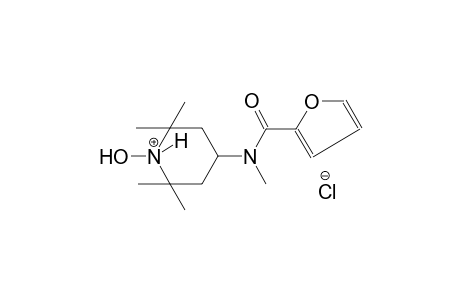 piperidinium, 4-[(2-furanylcarbonyl)methylamino]-1-hydroxy-2,2,6,6-tetramethyl-, chloride